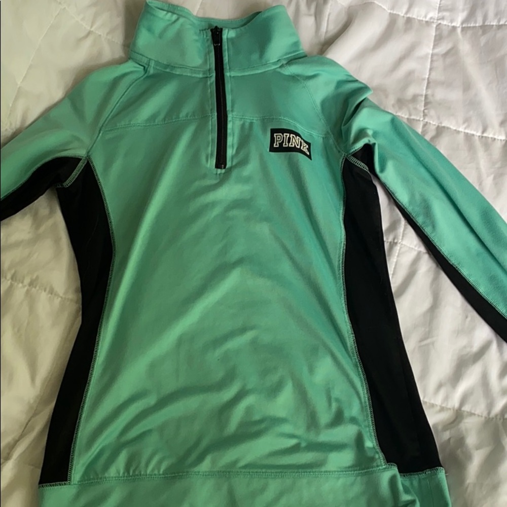 PINK ULTIMATE quarter zip sweatshirt